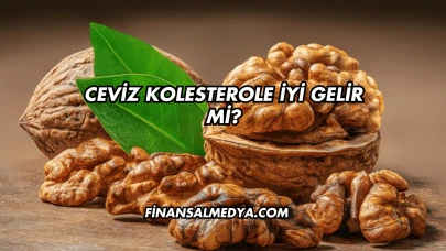 Ceviz Kolesterole İyi Gelir mi?