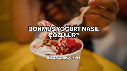Donmuş Yoğurt Nasıl Çözülür?