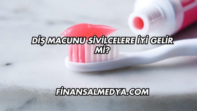 Diş Macunu Sivilcelere İyi Gelir mi?