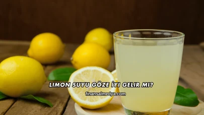 Limon Suyu Göze İyi Gelir mi?