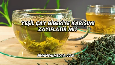 Yeşil Çay Biberiye Karışımı Zayıflatır mı?