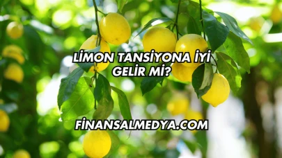 Limon Tansiyona İyi Gelir mi?