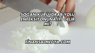 Soğan Kürü İdrar Yolu Enfeksiyonuna İyi Gelir mi?
