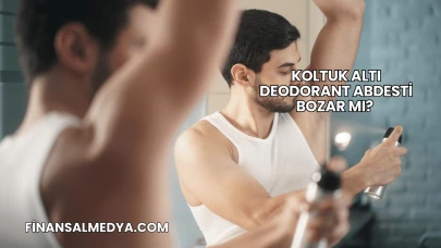 Koltuk Altı Deodorant Abdesti Bozar mı?