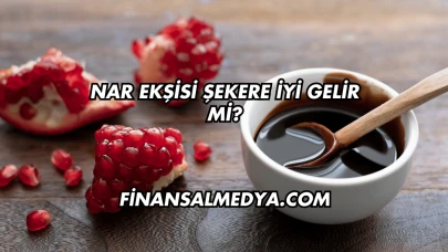 Nar Ekşisi Şekere İyi Gelir mi?