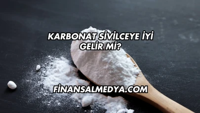 Karbonat Sivilceye İyi Gelir mi?
