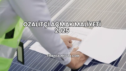 Ozalitçi Açmak Maliyeti 2025