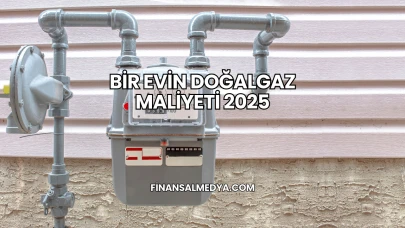 Bir Evin Doğalgaz Maliyeti 2025