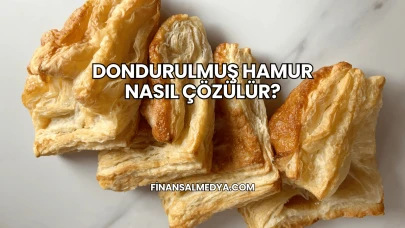 Dondurulmuş Hamur Nasıl Çözülür?