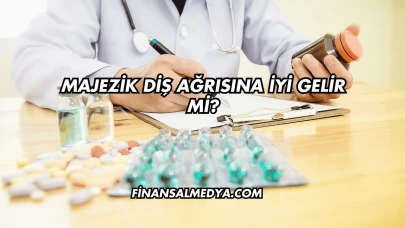 Majezik Diş Ağrısına İyi Gelir mi?