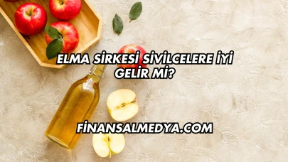 Elma Sirkesi Sivilcelere İyi Gelir mi?