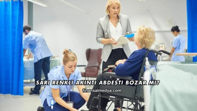 Sarı Renkli Akıntı Abdesti Bozar mı?