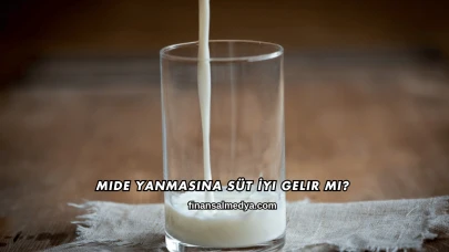 Mide Yanmasına Süt İyi Gelir mi?