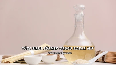 Yüze Sirke Sürmek Orucu Bozar mı?