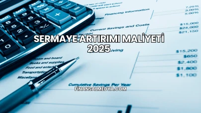 Sermaye Artırımı Maliyeti 2025