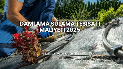 Damlama Sulama Tesisatı Maliyeti 2025
