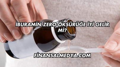 İburamin Zero Öksürüğe İyi Gelir mi?