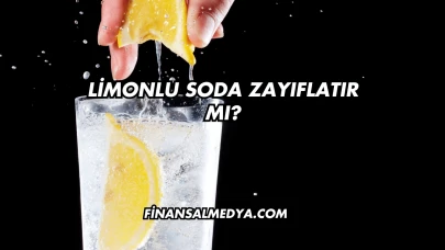 Limonlu Soda Zayıflatır mı?