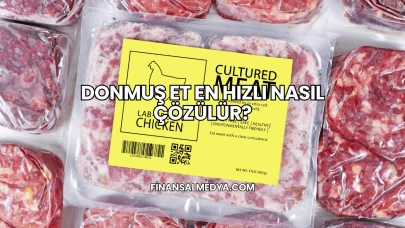 Donmuş Et En Hızlı Nasıl Çözülür?