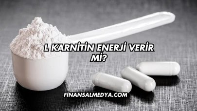 L Karnitin Enerji Verir mi?