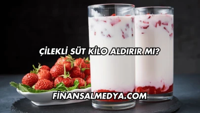 Çilekli Süt Kilo Aldırır mı?