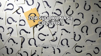 Zor Sudoku Nasıl Çözülür?