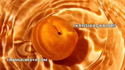 1 Kayısı Kaç Kalori?