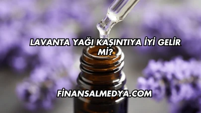 Lavanta Yağı Kaşıntıya İyi Gelir mi?