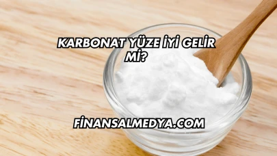 Karbonat Yüze İyi Gelir mi?