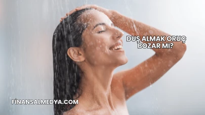 Duş Almak Oruç Bozar mı?