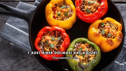 1 Adet Biber Dolması Kaç Kalori?
