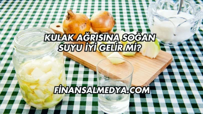 Kulak Ağrısına Soğan Suyu İyi Gelir mi?