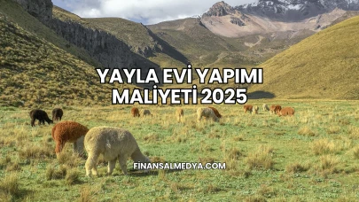 Yayla Evi Yapımı Maliyeti 2025