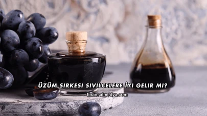 Üzüm Sirkesi Sivilcelere İyi Gelir mi?