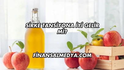 Sirke Tansiyona İyi Gelir mi?