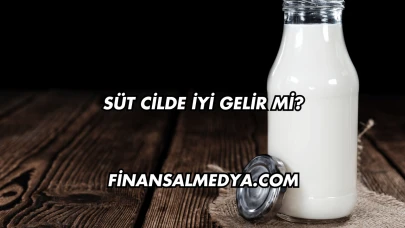 Süt Cilde İyi Gelir mi?