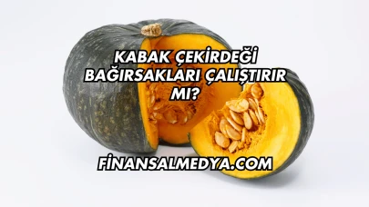 Kabak Çekirdeği Bağırsakları Çalıştırır mı?