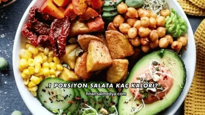 1 Porsiyon Salata Kaç Kalori?