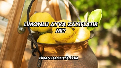 Limonlu Ayva Zayıflatır mı?