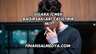 Sigara İçmek Bağırsakları Çalıştırır mı?