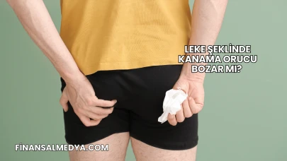 Leke Şeklinde Kanama Orucu Bozar mı?