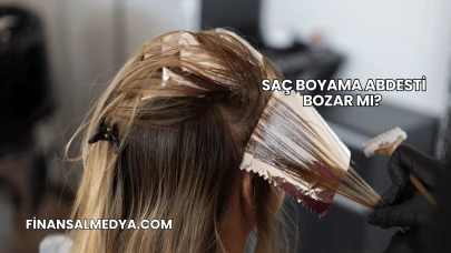 Saç Boyama Abdesti Bozar mı?