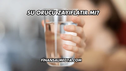 Su Orucu Zayıflatır mı?