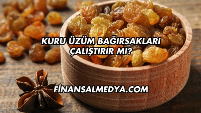 Kuru Üzüm Bağırsakları Çalıştırır mı?