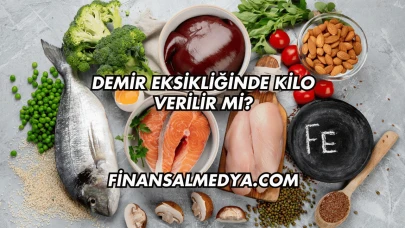 Demir Eksikliğinde Kilo Verilir mi?
