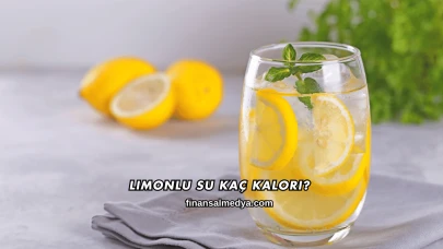 Limonlu Su Kaç Kalori?