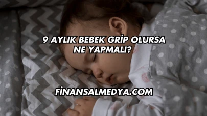 9 Aylık Bebek Grip Olursa Ne Yapmalı?