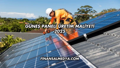 Güneş Paneli Üretim Maliyeti 2025