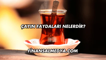 Çayın Faydaları Nelerdir?