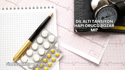 Dil Altı Tansiyon Hapı Orucu Bozar mı?